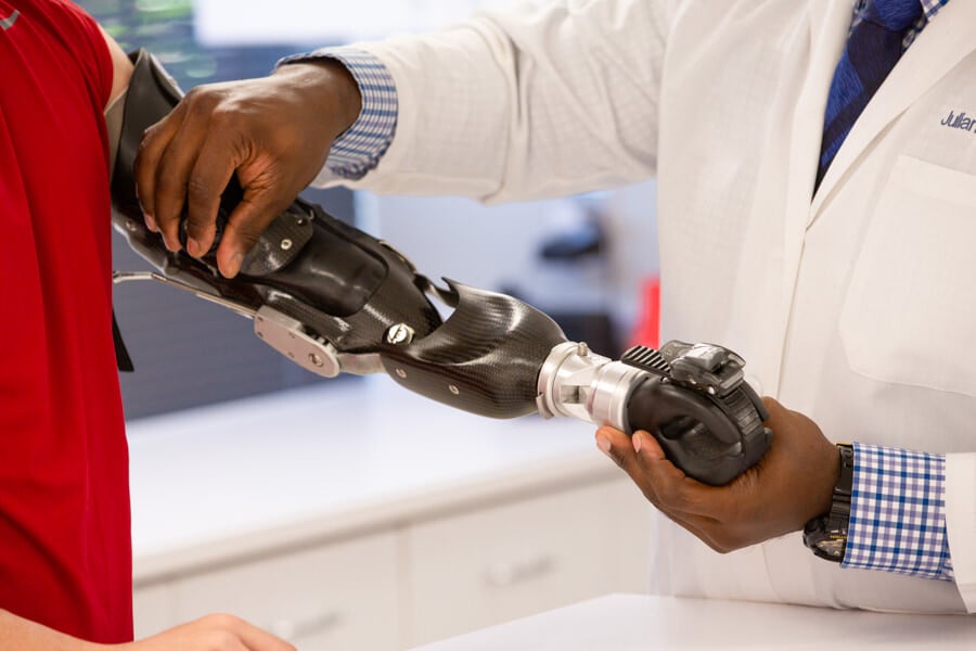 More with Prosthetic Elbows