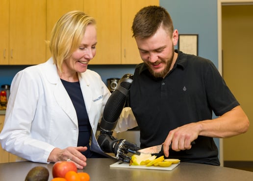 Sam Rosecrans works with Therapist at Portland Center
