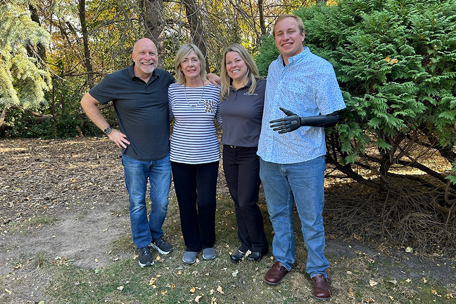 Bob Stovall Sherri Edge with Becky Park and Peter Duvenage