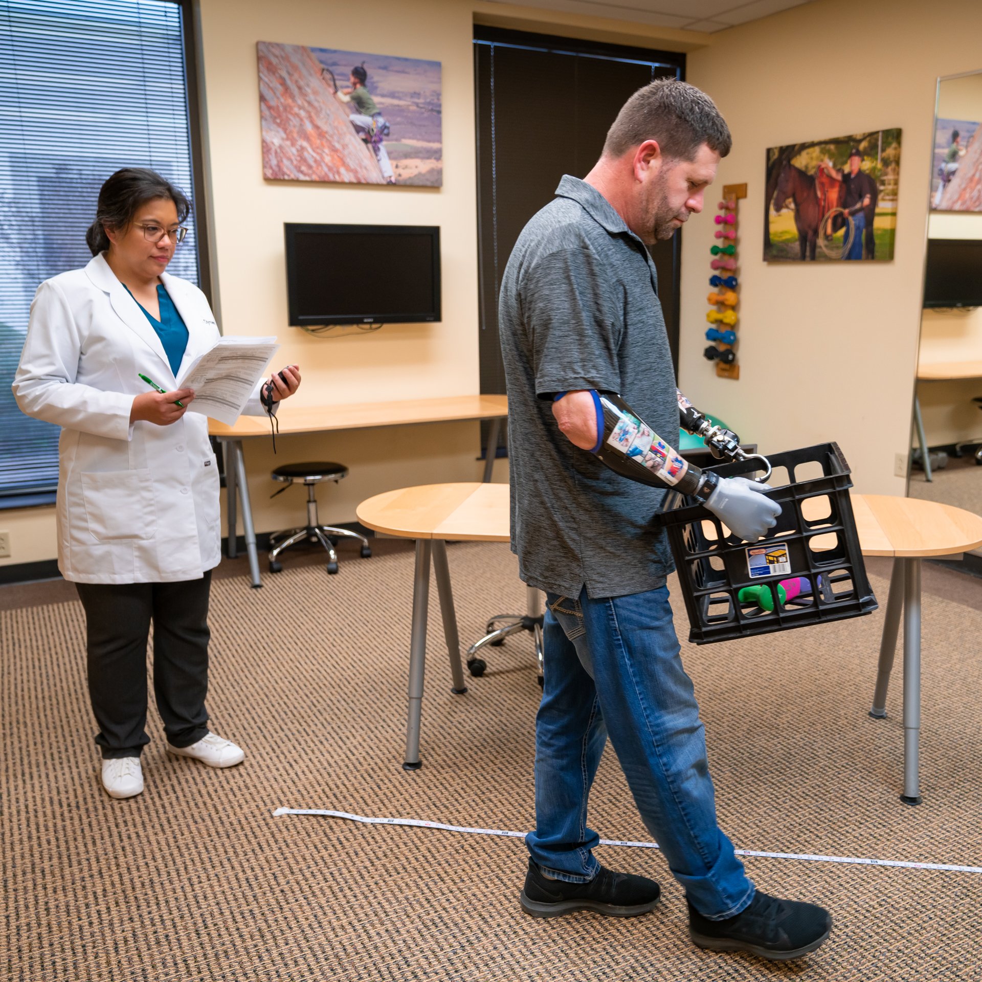 CAPPFUL assessment being administered by a clinical therapy specialist