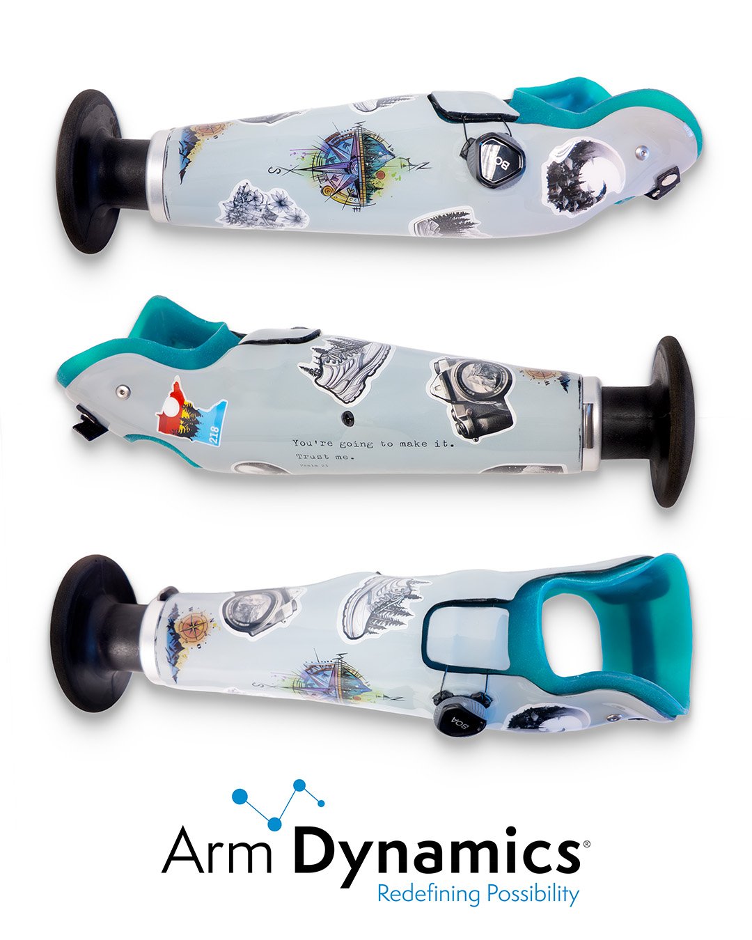 Engelke Custom Transdradial Artwork Socket