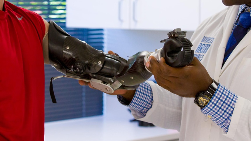 Custom Carbon Fiber Frame with multi-positional wrist and Activity Specific Terminal Device