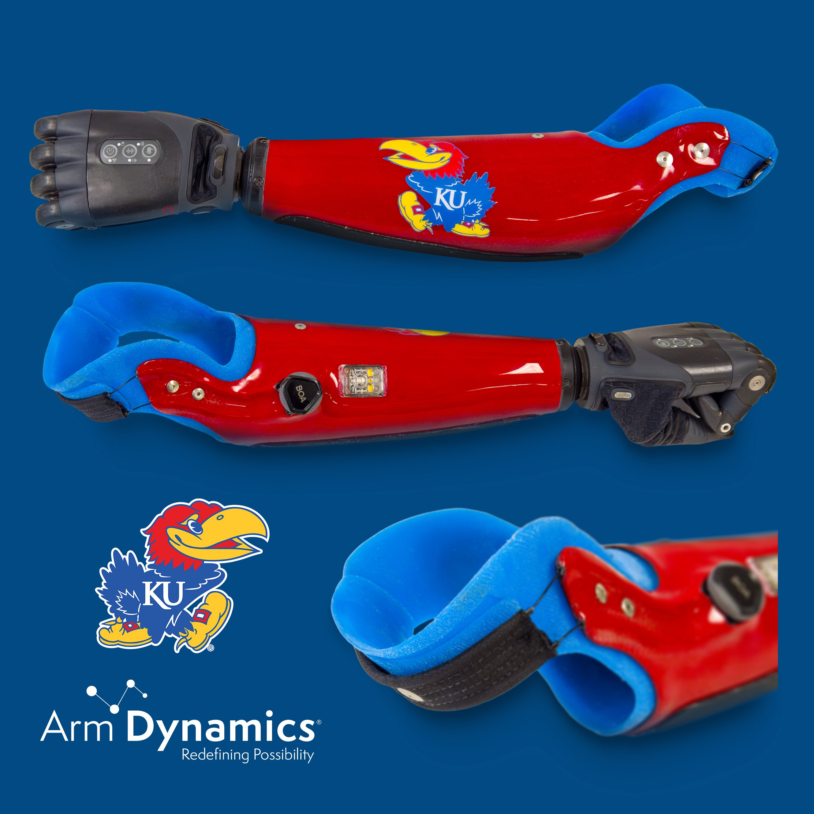 Kansas University Theme Socket with Taska Gen2