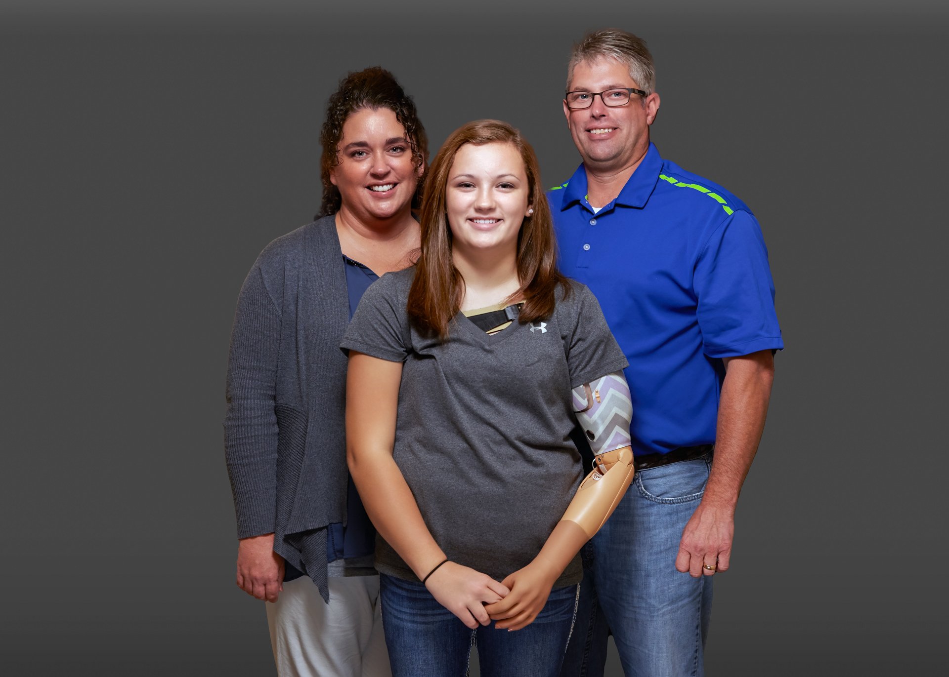 Kate and her family