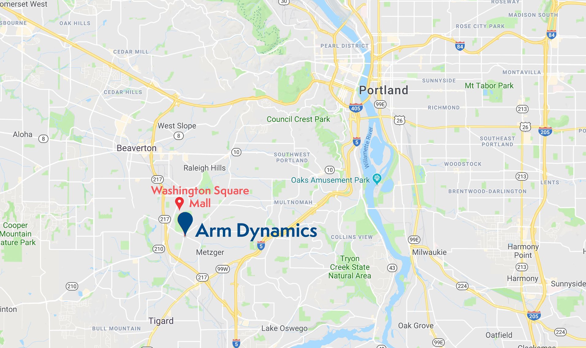 Portland-Map