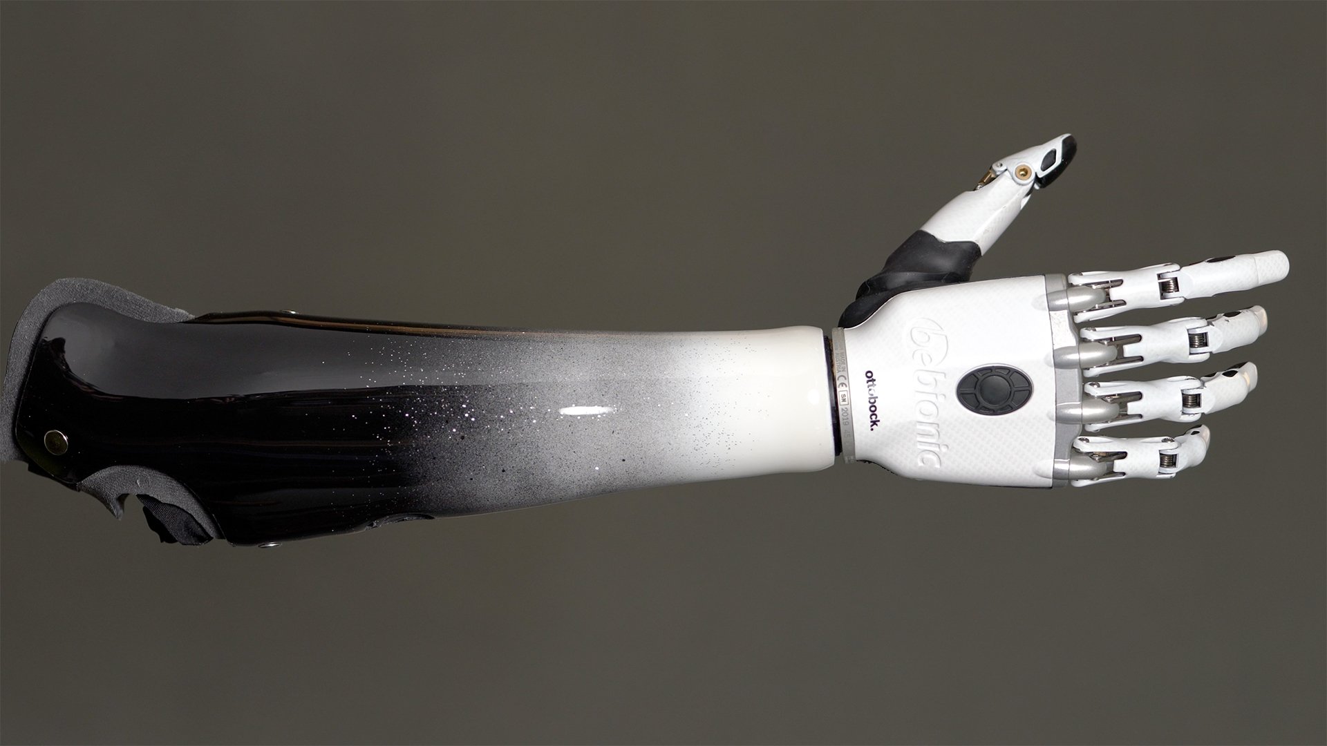 Shaholly Ayers custom socket and bebionic hand