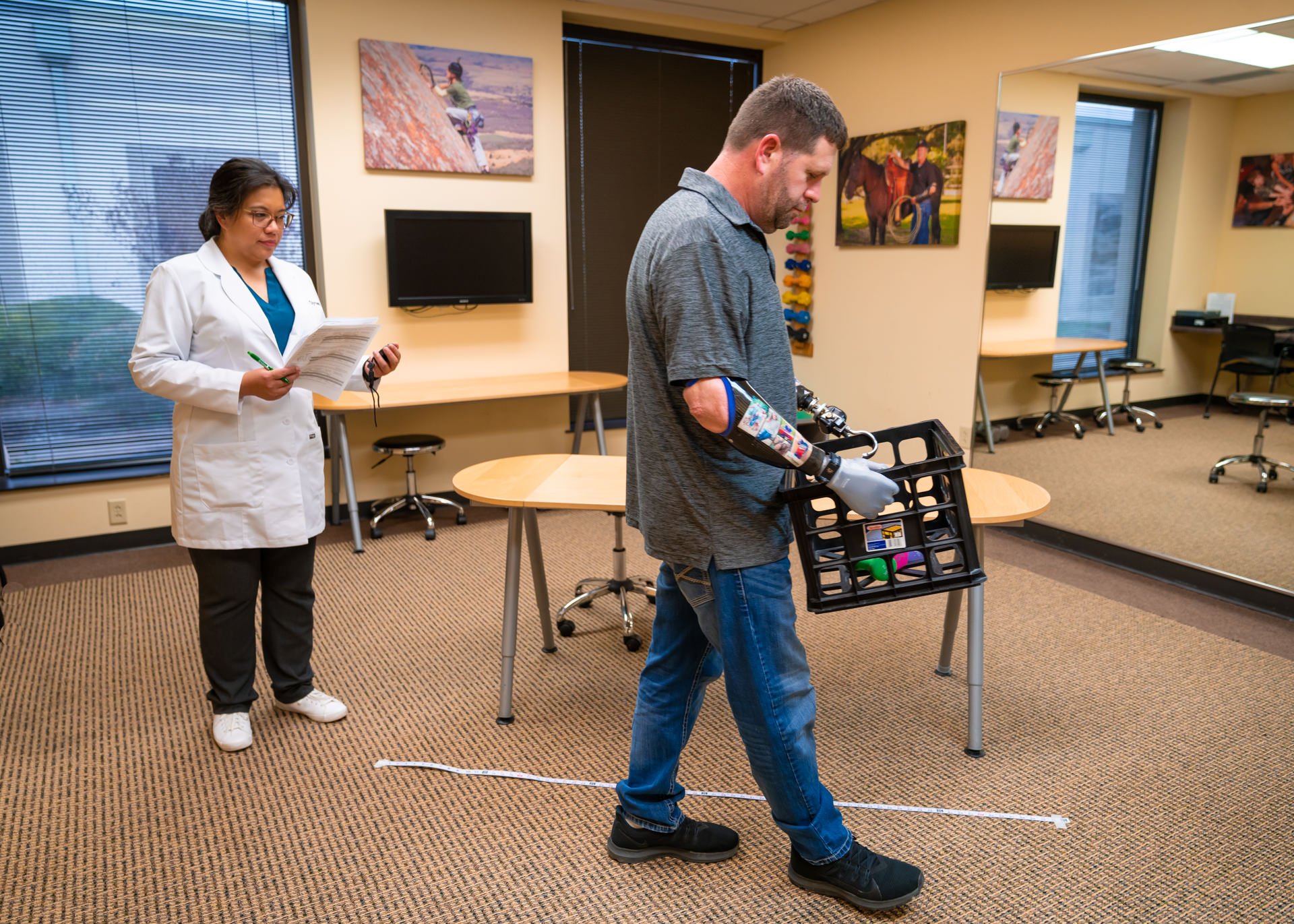 The CAPPFUL assessments are given to Jason Koger at the Dallas Clinic
