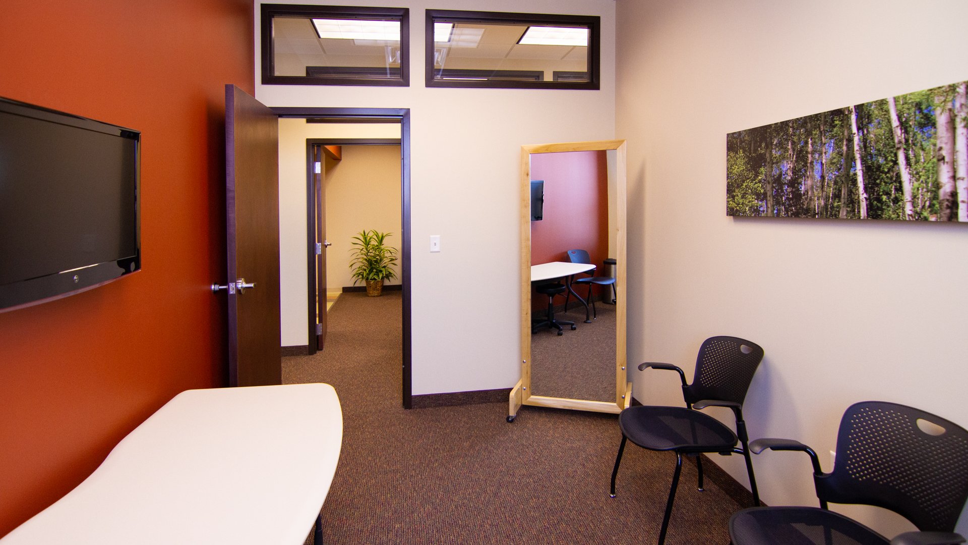 Patient fitting room at the North Central Center