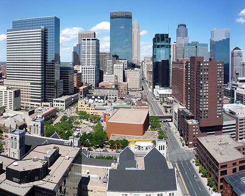 Minneapolis Minnesota Skyline