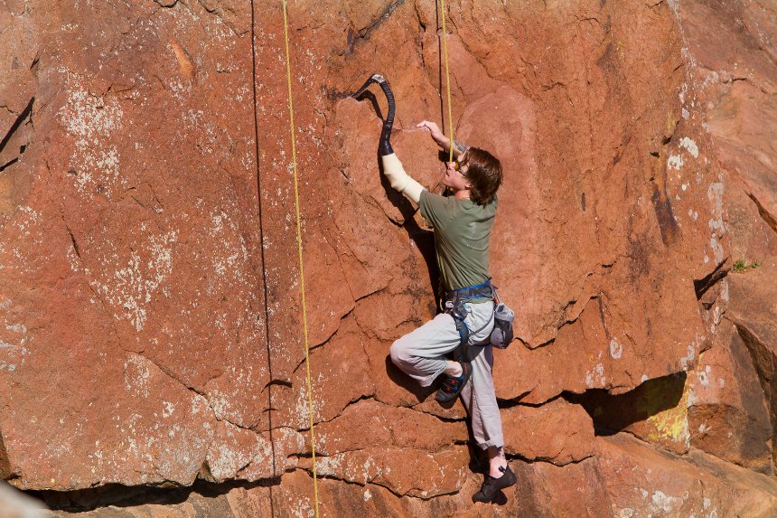 Brian Doyne Rock Climbing Activity Specific Prosthesis