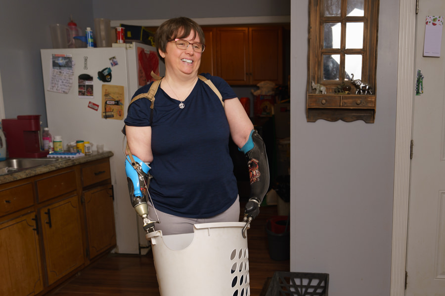 House Cleaning with an Upper Limb Prosthetic Device