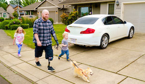 Abram Nichols: Double Amputee and Stay-At-Home Dad